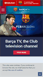 Mobile Screenshot of barcatv.fcbarcelona.com