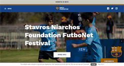 Desktop Screenshot of foundation.fcbarcelona.com